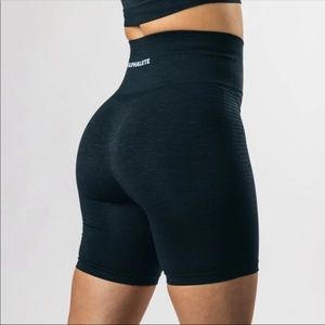 Alphalete dark grey or black biker shorts